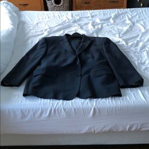 Men’s navy pronto uomo platinum suit